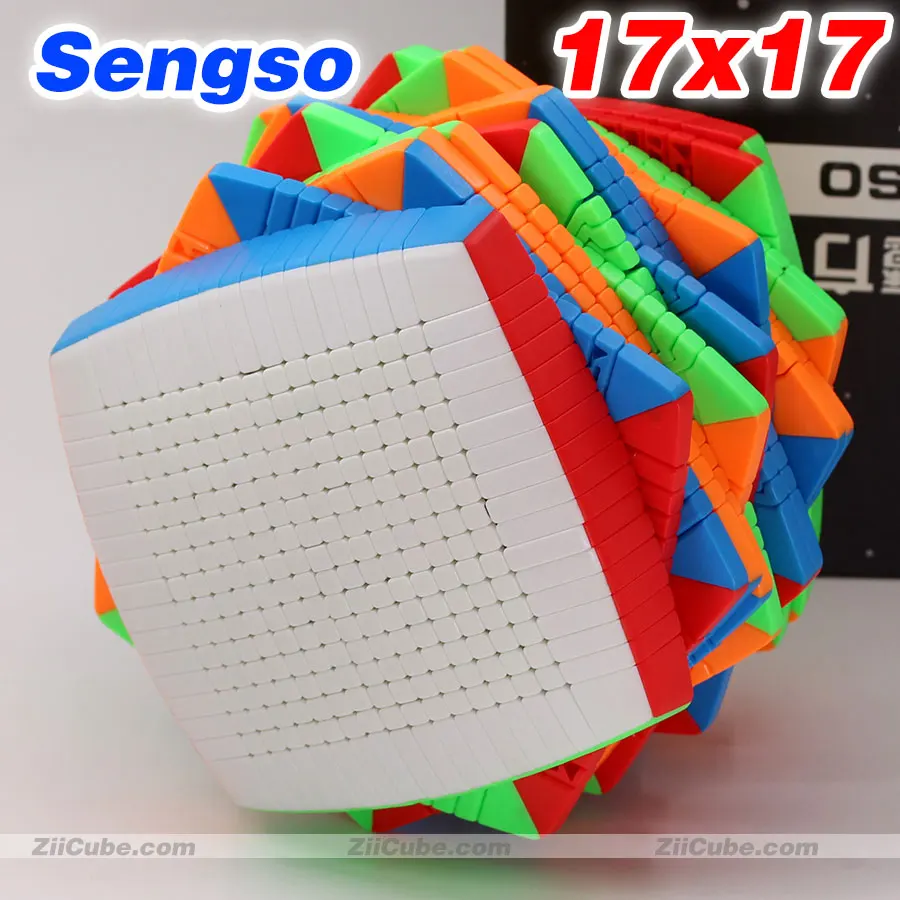 Магический куб головоломка YuXin HuangLong 17x17x17 17 17x17 высокий уровень магический