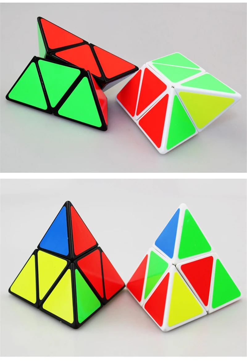 Магический куб Пирамида Cubo Magicos детские игрушки-пазлы Развивающие Brinquedo Educativo анти для веселья, против стресса головоломка куб EE50MF