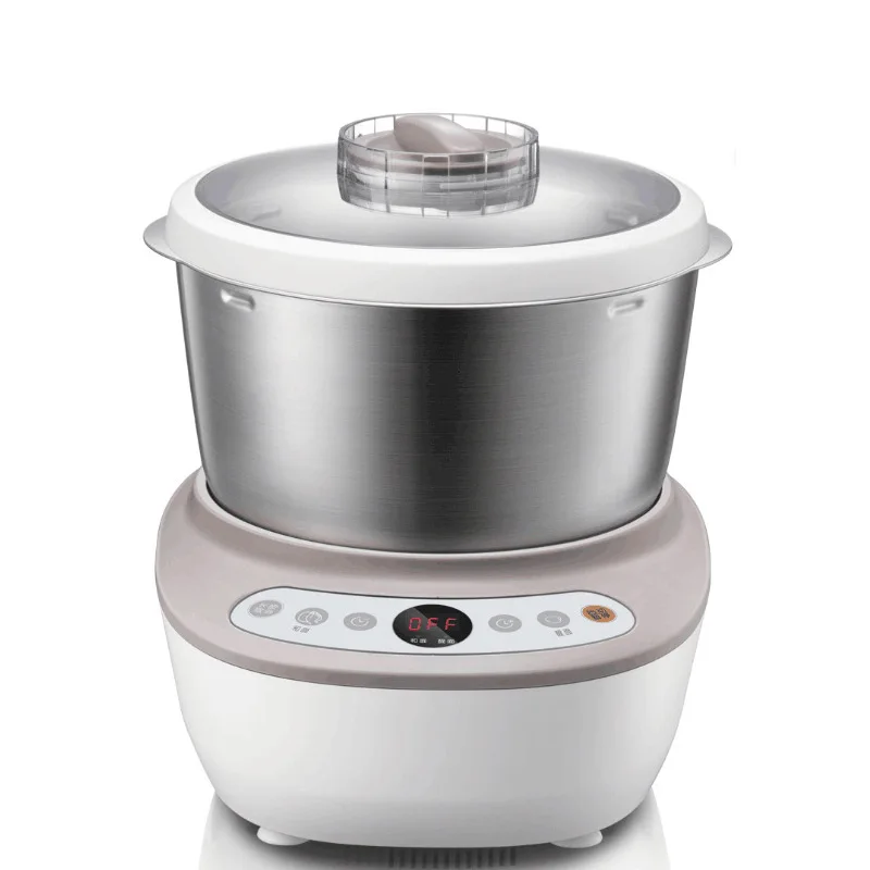 

Electric Stand Dough Mixer Kneading Machine Dough Mixing Machine Intelligent Timing Stainless Steel Food Mixer