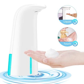 

250ml Automatic Foam Soap Dispenser Sensor Liquid Soap Dispenser Intelligent Induction Foam Dispenser Touchless Hand Sanitizer