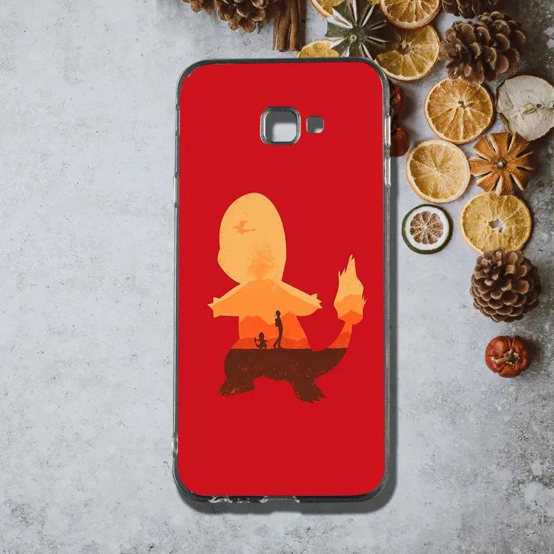 Для samsung Galaxy J1 J2 J3 j4 J5 J6 J7 J8 A3 A5 A7 Coque сумки Силиконовые мягкие чехлы для телефонов с рисунком из Аниме Пикачу Покемон