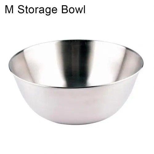 Storage Bowl M Нержавеющие сетчатые корзины из нержавеющей стали, ситечко для фруктов, риса, сито, дуршлаг, сито, чаши для хранения, прочный кухонный инструмент - Цвет: Storage Bowl M