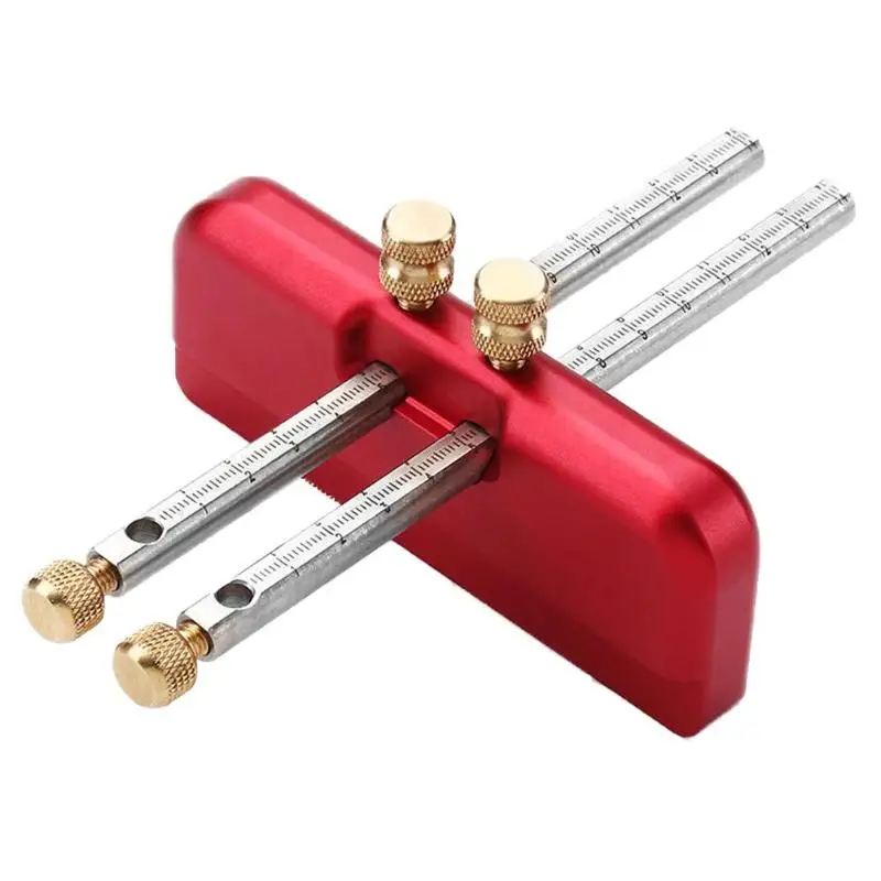 

Anti-skid Aluminium Alloy Wood Joints Slopes Scriber Marking Carpentry Tools Bubble Level in Horizontal Direction and 45 Degrees