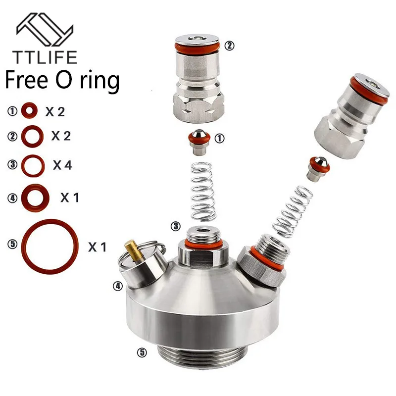 TTLIFE 3.6L/5L/10L нержавеющая сталь мини бочонок кран диспенсер с 12 ''пивной шланг для мини ремесло пивной бочонок Ворчун Homebrew копье