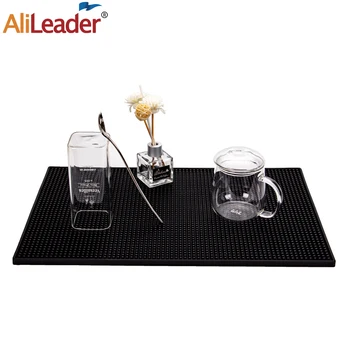 

Alileader Cheap 3 Sizes Desktop Easy To Clean Non-Slip Rubber Rod Pad Bar Runner Glass Drip Tray Beer Drink Railing Service Pad