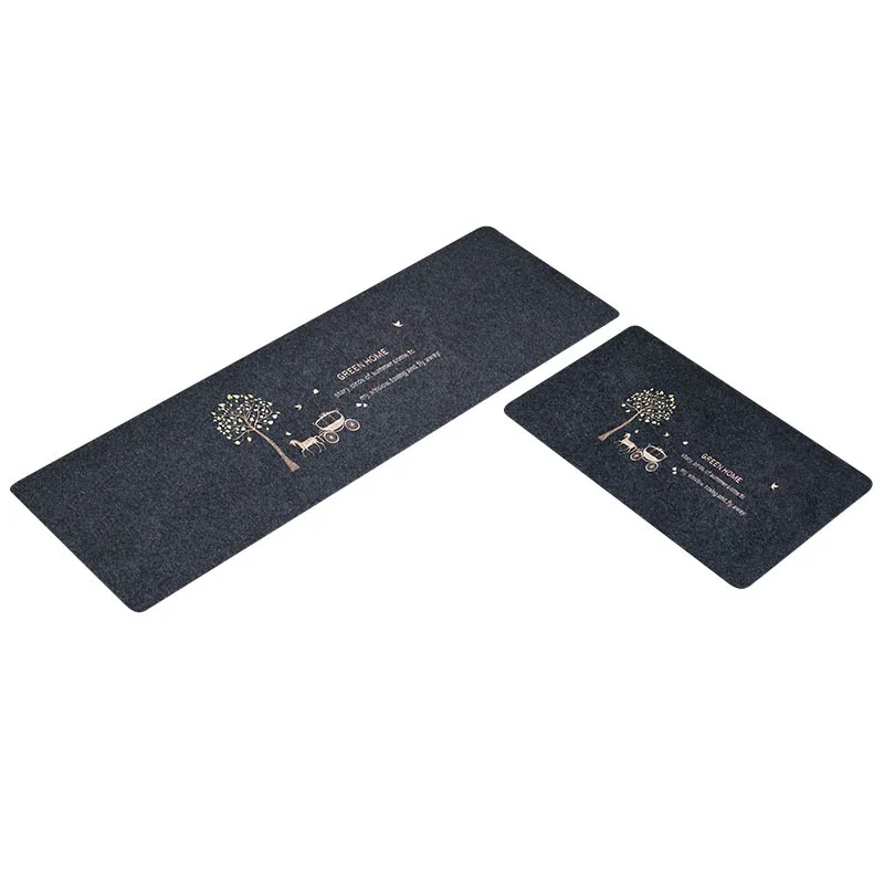 Kitchen Non-slip Door Mat Tapete Doormats Carpet Thin Non-Slip Kitchen Bathroom Carpet Room Pad Floor Mat Home Floor Mats