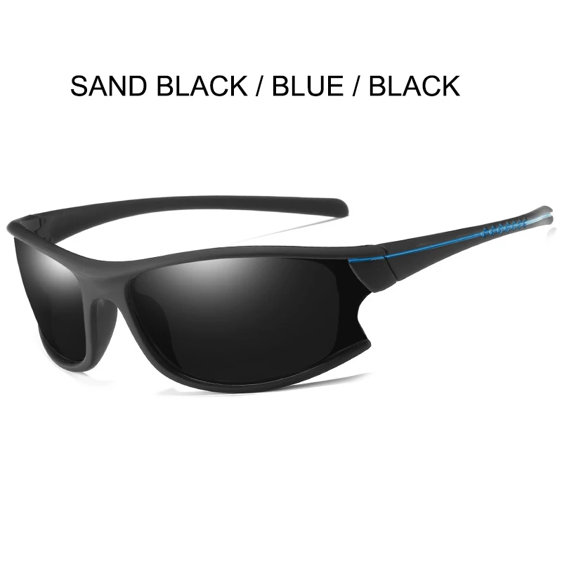 BLACK-BLUE-BLACK SIMPRECT UV400 поляризованные солнцезащитные очки мужские зеркальные красные Квадратные Солнцезащитные очки Ретро Винтажные Солнцезащитные очки для мужчин антибликовые очки - Цвет линз: BLACK-BLUE-BLACK