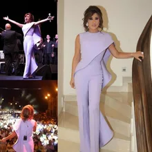 Лавандовый комбинезон, платья знаменитостей, оболочка, красная ковровая дорожка, праздничная одежда для выпускного вечера, вечерние платья размера плюс, на заказ