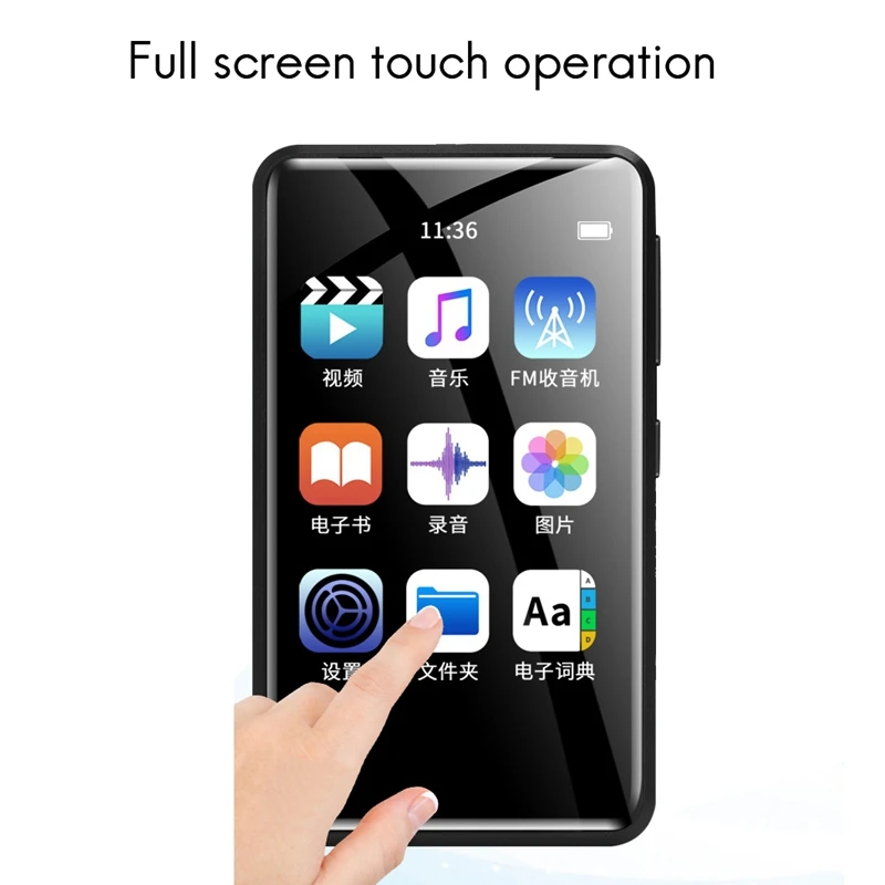 Used Original Unlocked Apple iphone 7  iOS ?Bluetooth Full Press Sn Version Mp3 Student Version Mp4 Play Music Player 3.0 Inch 8GB Lossless HiFi External Play