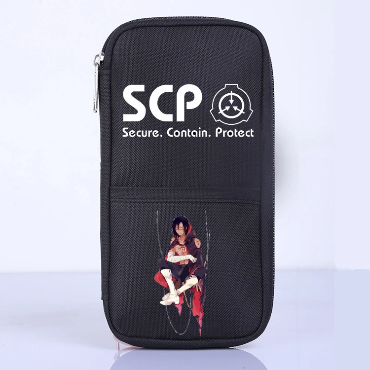 SCP защищенный защищающий школьный офисный канцелярский чехол для хранения, косплей, пенал, сумка, кошелек, кошелек, унисекс, подарок - Цвет: 6