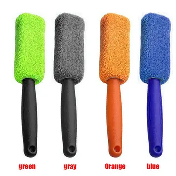 

Vehemo Microfiber Wheel Brush Detailing Universal Vehicle Washing Cleaning Auto for Vechicle Accessories Car Care