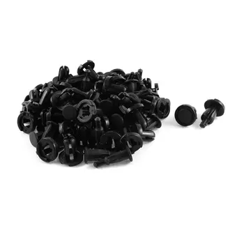 

uxcell 50 Pcs 10mm Car Clips Plastic Push Screw Rivet Fairing Panel