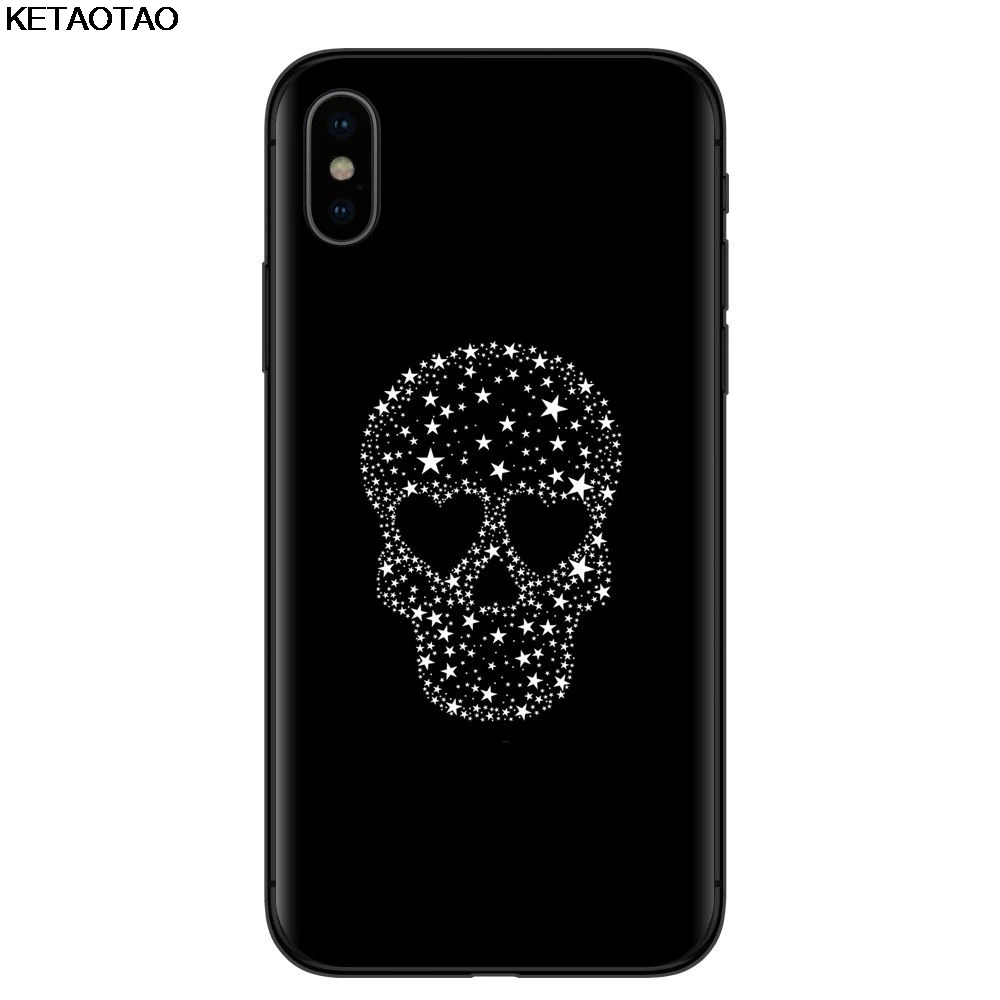KETAOTAO Модные Ретро стильные чехлы для телефонов с изображением цветов для iPhone 4S 5S 6S 7 8 Plus X XS XR 11 Pro Чехол из мягкого ТПУ резины и силикона - Цвет: Прозрачный