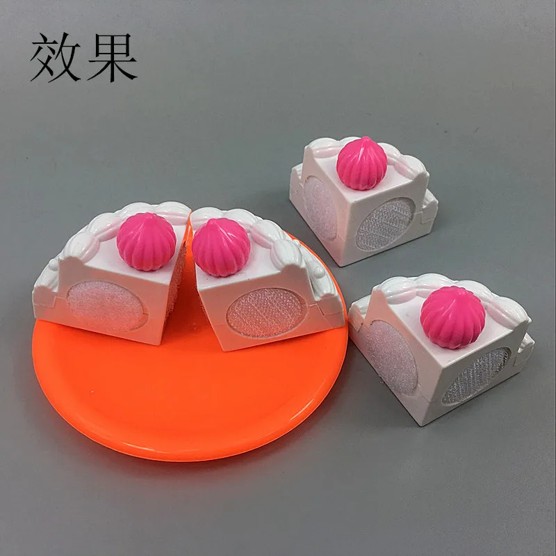 Маленький Xing Cut Гамбург ломтерезка игрушка детский игровой дом Торт резка девочки и мальчики кухня игрушка набор