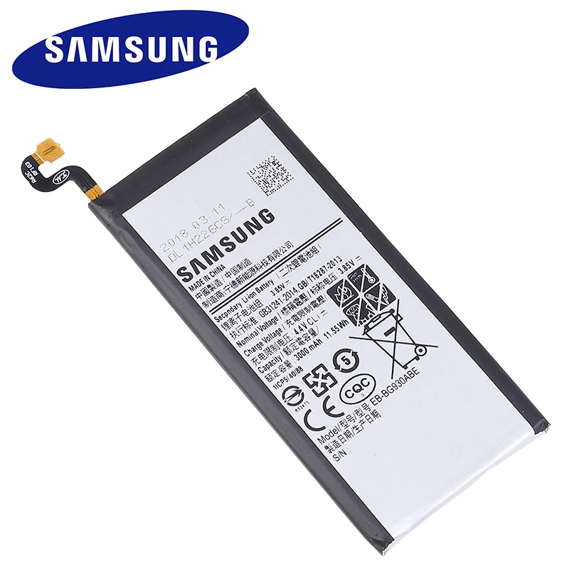 Аккумулятор EB-BG930ABE для samsung Galaxy S7 G930 G930F G930FD G930W8 Замена батареи мобильного телефона 3000 мАч