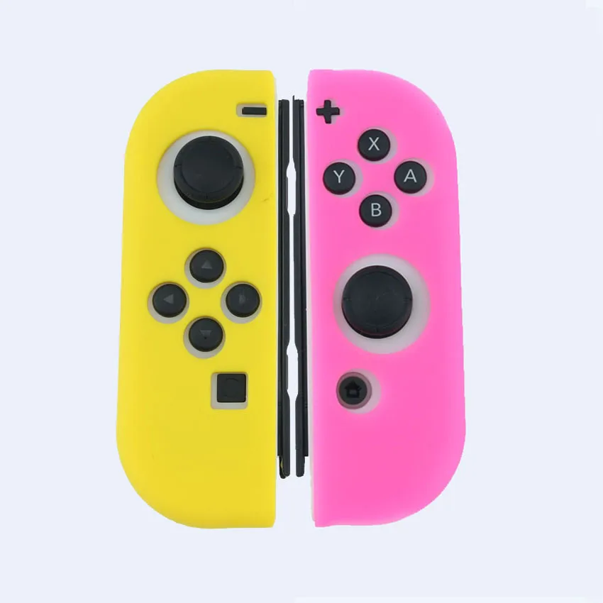 No.64 ChengHaoRan силиконовый резиновый чехол для nintendo Switch контроллер Joy-Con для NX NS Joycon Противоскользящий мягкий чехол - Цвет: No.64