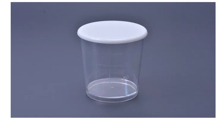 Fishing Measuring Cup 4 Pieces in a Set High Transparent High-temperature Resistant Resin Plastic Measuring Cup Set Burdening Cu