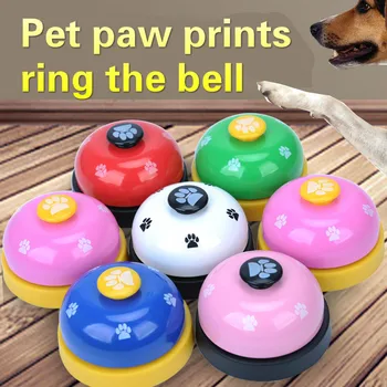 

Dog paw printer bell ringer pet equipment trainer ringing bell wholesale cat toy dog trainer Dog Trainer
