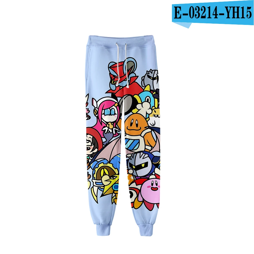 3D pants Kirby/Новинка, удобные, модные, подходящие, Харадзюку, популярные, 3D штаны для мужчин/wo, мужские, Осенние, хип-хоп, повседневные штаны для мальчиков и девочек - Цвет: 3D pants