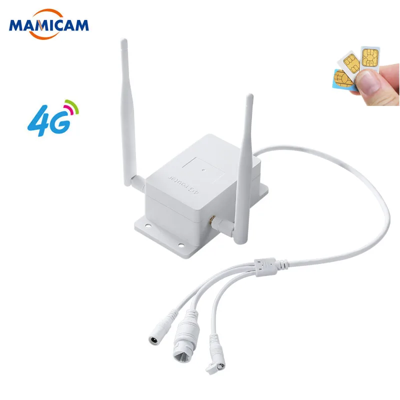 Водонепроницаемый разблокированный Wi Fi роутер с 3 антеннами 5 дБи 3G|Камеры