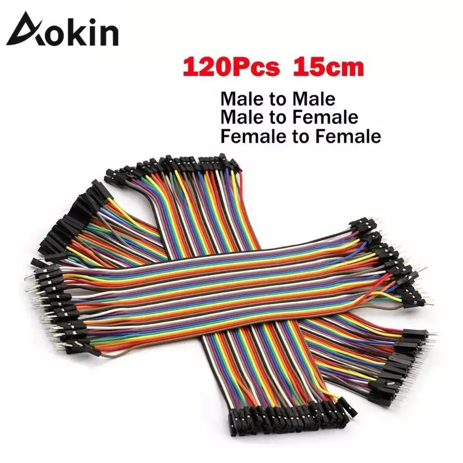 120Pcs Dupont Line 15cm Male to Female and Jumper Wire Cable 40Pcs For arduino DIY KIT |