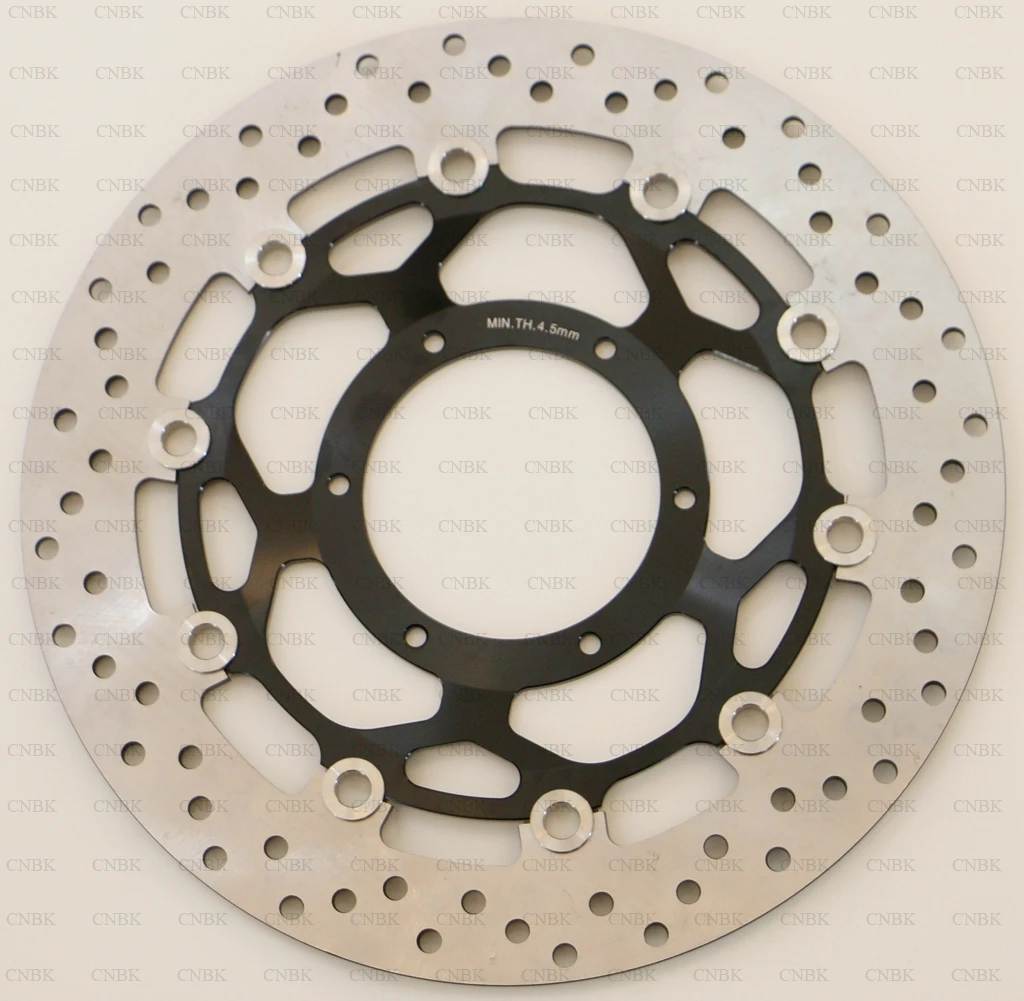 Front 5 Передний 310 мм дисковый тормоз ротор для HONDA CBR 600 RR Hannspree CBR600 CBR600RR 2008& up 08 - Цвет: Front 5