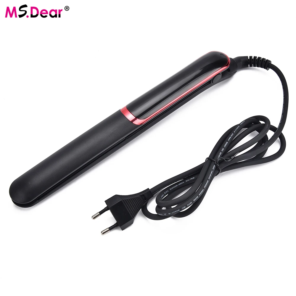 

2 In 1 Electric Hair Straightener Curling Iron 10 Seconds Quick Heat Curling Tongs Hair Curler Roller Styling Tools For Woman