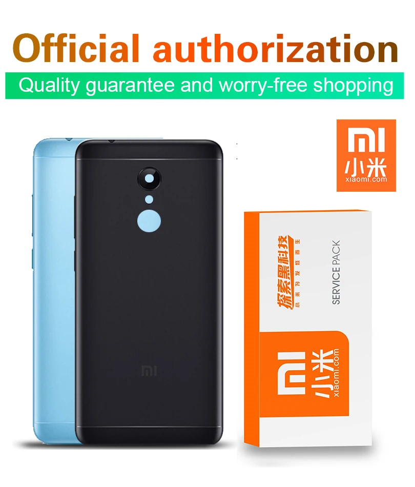 Задний корпус Замена для Xiaomi Redmi 5 задняя крышка батарея стекло клейкая наклейка для Redmi5 с объективом камеры