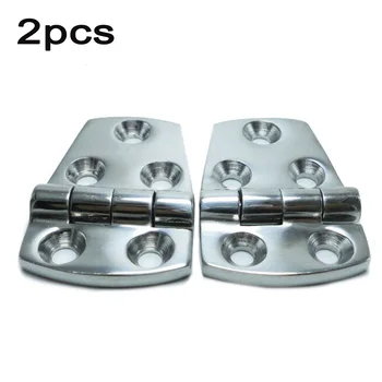 

Stainless Steel Butt Hinges Boat Wear resistant Hatch 57*38MM Polished