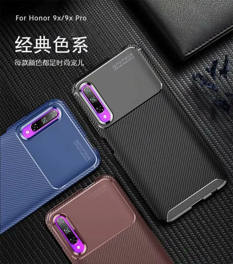 Для huawei honor 9x pro honor 9x Чехол Мягкий Силиконовый противоударный защитный чехол для huawei honor 9X чехол для телефона