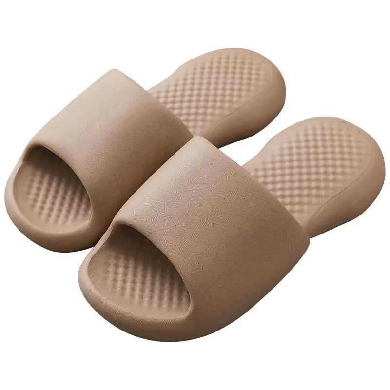 Unisex Home Platform Slippers 2021 Summer Indoor Floor Non-slip Slides Couple Family Women Men Hotel Bathroom Bath Sandals Men