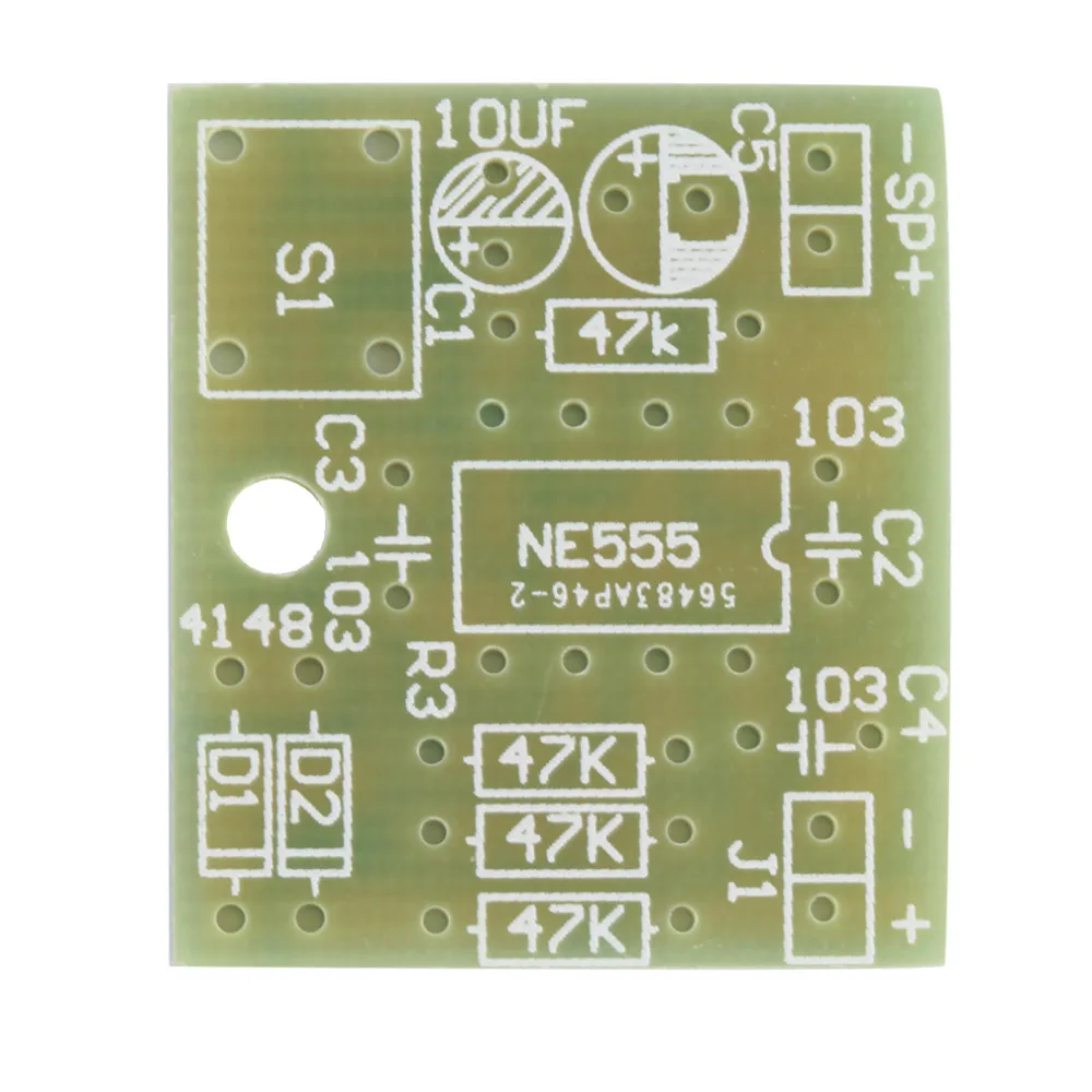 Hot Worldwide Perfect Doorbell Electronic DIY Kit for Home Security 6V PCB 3.9 x 3.5 cm