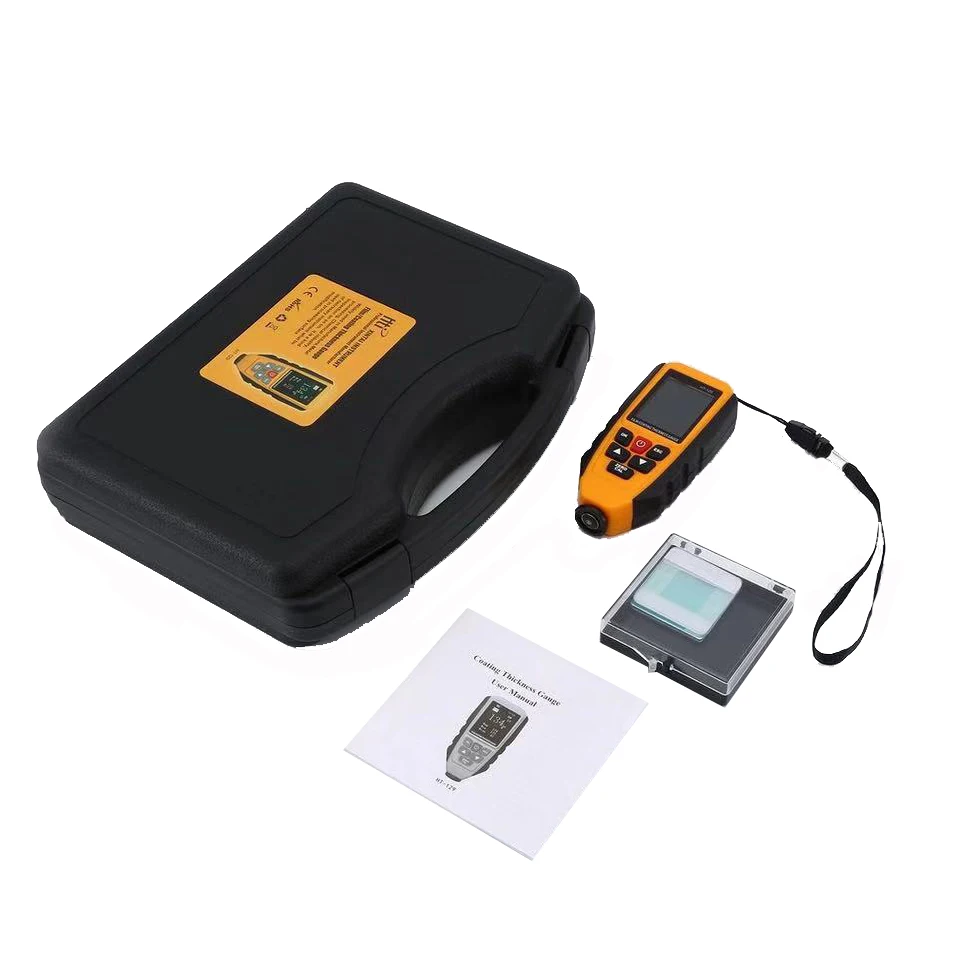 

Car Coating Paint Thickness Gauge Meter Digital Handheld Thickness Gauge with Backlight LCD Display Data HT-129