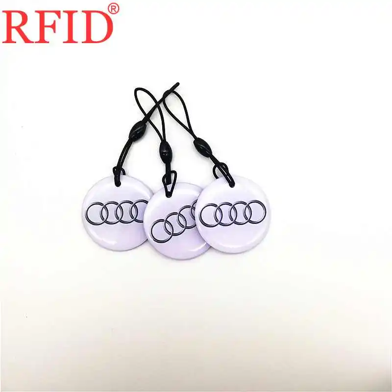 ID 125 кГц EM4305 перезаписываемый жетон тег брелок RFID водонепроницаемый пустой карты Ключи брелок для ключей со значком для карты контроля доступа 1