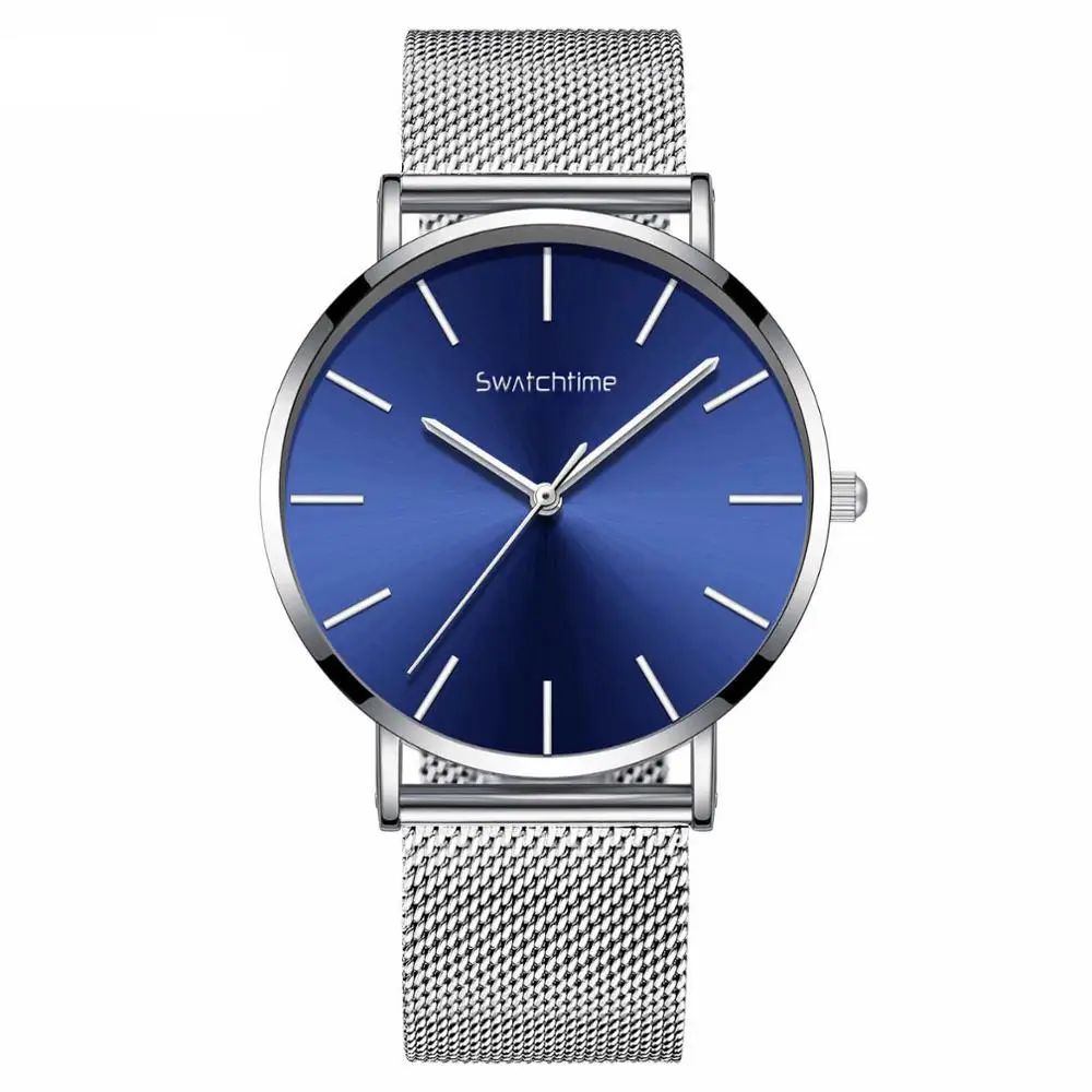

SWATCHTIME Relogio Japanese Movement Casual Minimalist Unisex Watch Fashion Quartz Men's Watch