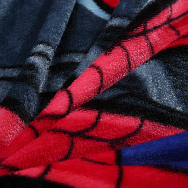 Günstige Cartoon Spiderman Flanell Decke Erwachsene kinder Nette Marie Katze Minions Warme Weiche Fleece Decke Königin Größe 150x200cm Freies Verschiffen