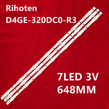 

LED Backlight strip 7 Lamp For Samsung32"TV 2014SVS32HD D4GE-320DC0-R3 CY-HH032AGLV2H UW32h4000 LM41-00041L UE32H4000 UE32H4500