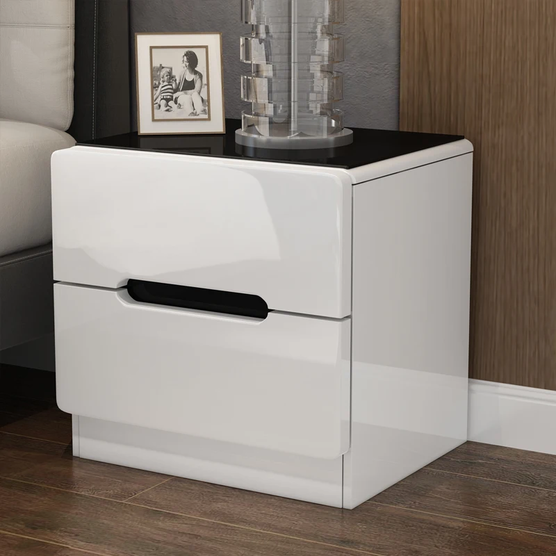 Простой современный прикроватный столик простая прикроватная тумбочка