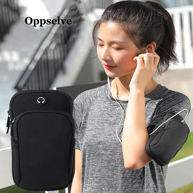 Спортивный чехол для телефона Oppselve бега повязка на руку iPhone 11 Pro Max X XR 6 7 Samsung S20 S10 P30