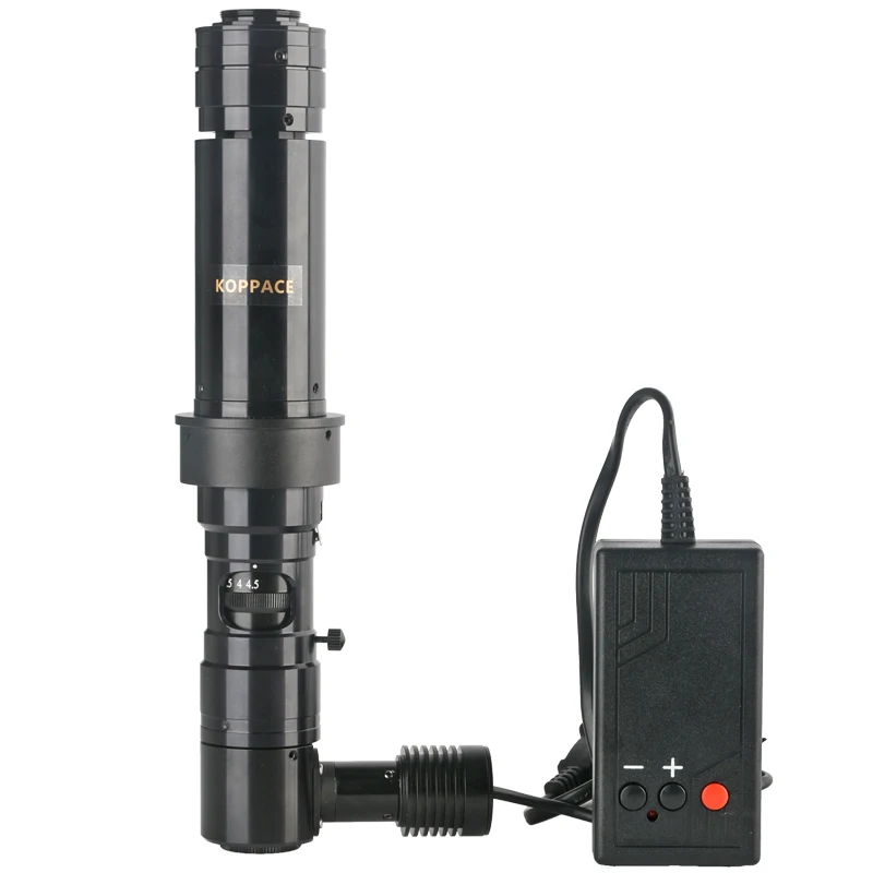 

KOPPACE 400X High Magnification Single Barrel Coaxial Optical Microscope Lens Continuous Zoom HD Lens