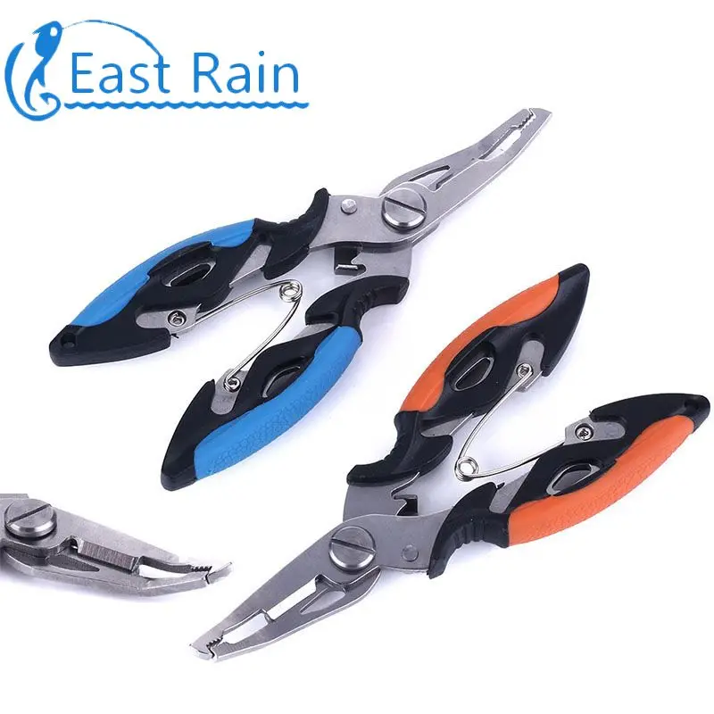 

East Rain Fishing lurea Plier Scissor Braid Line Lure Cutter Hook Remover Tackle Tool Cutting Fish Use Tongs Scissors