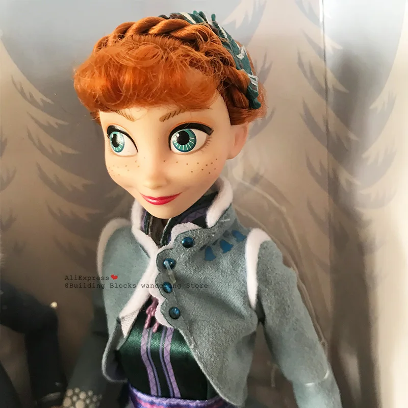 

30cm High Quality Anna And Elsa Boneca Elsa Doll Original box Fever 2 Princess Clothes For Dolls figures Girls Toys Children