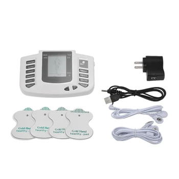 

Electrical Stimulator Full Body Relax Muscle Therapy Massager Pulse Tens Acupuncture + 16pads Health Care