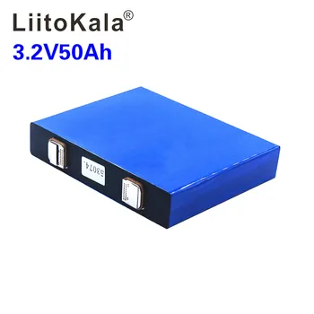 baratas Liitokala 3.2v 50ah Lifepo4 Bateria De Lítio 150a 3c Alta Dreno Para Diy 12 V 24 V Inversor Solar Veículo Elétrico Treinador Carrinho De Golfe