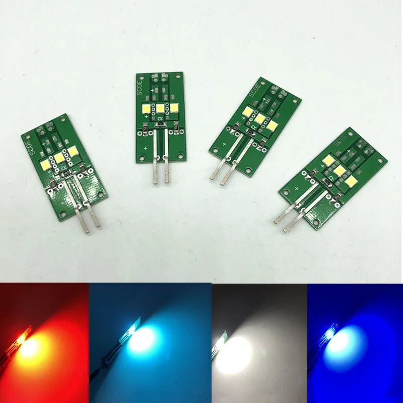

car 3-SMD LED Lamp Led Footwell Light Glove box trunk lights upgrade For VW PASSAT B8 CC Golf 6 MK6 7 MK7 7.5 Tiguan Polo Skoda