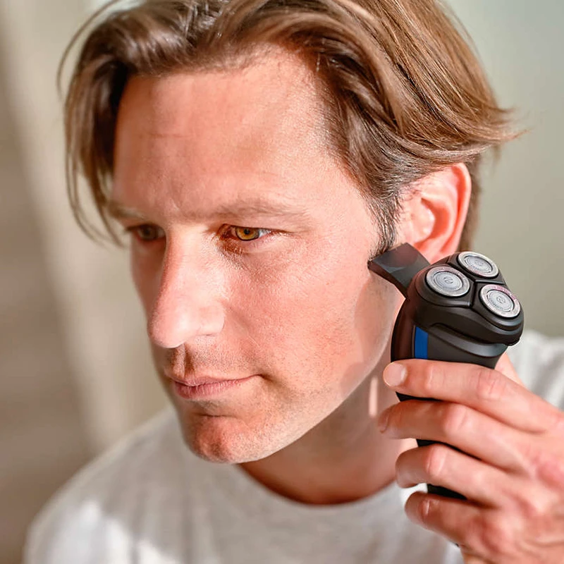 Philips S1560/81 Norelco бритва 2100 электробритва с лезвий CloseCut Системы в 4 направлениях головки Flex для Для Мужчин's электрическая бритва