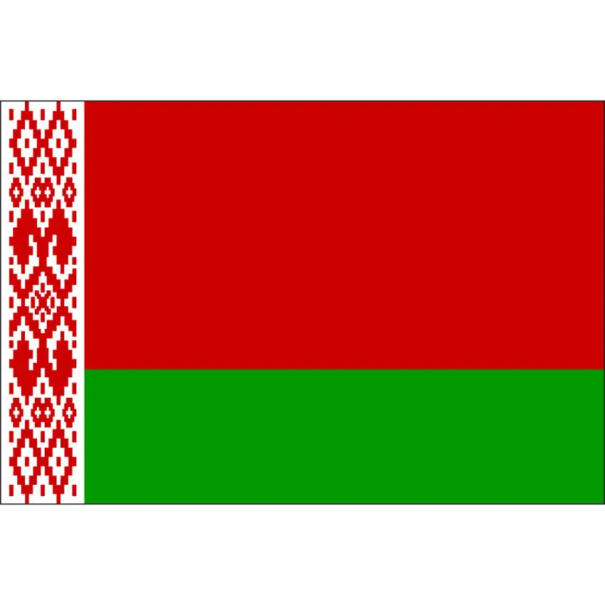 Беларусь Национальный флаг высокого качества 90x150 см полиэстер страна гирлянда для домашнего декора украшения