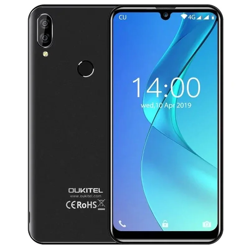 Смартфон OUKITEL C16 PRO, 3 ГБ ОЗУ, 32 Гб ПЗУ, 5,71 дюйма, 19:9 экран с каплями воды, Android 9,0 Pie, четырехъядерный процессор MT6761P, МП, 4G, мобильный телефон