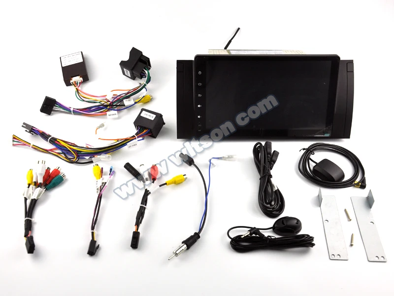 Best 9" Android 9.0 Pie OS Car Multimedia GPS Radio for BMW E39 1995-2003 BMW E39 M5 1999-2003 BMW X5 E53 2000-2007 BMW E38 1994-2001 3