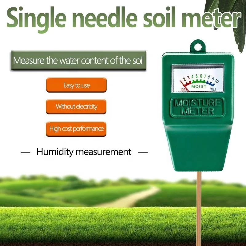 

Soil Moisture Meter，Garden Moisture Sensor Hygrometer Soil Water Monitor for Farm/Lawn/Indoor/Outdoor Plants